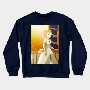 Queen in her silver gown Crewneck Sweatshirt